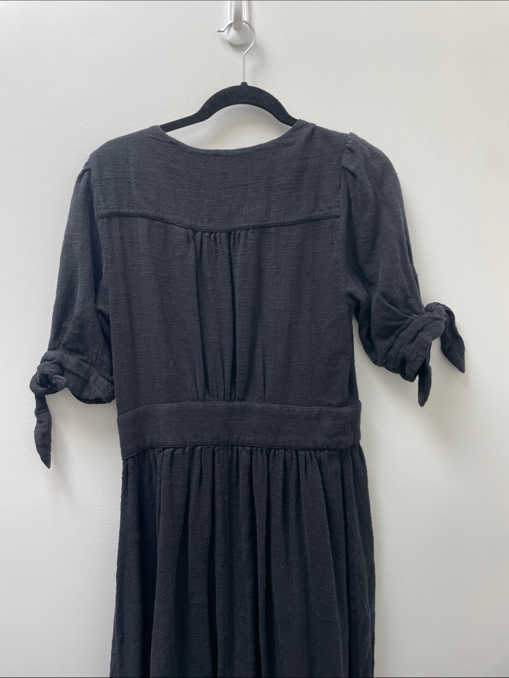 Free People Love of My Life Midi Dress Black Size Medium - Picture 8 of 8